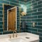Designers Fountain Skylar 5.25 in. 1-Light Brushed Gold Wall Sconce Light with Clear Glass Shade for Bathrooms D332M-WS-BG - alternate 4